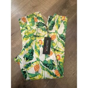 Wildfox Sweat Tropical Palm & Pineapple Leggings - NWT‎